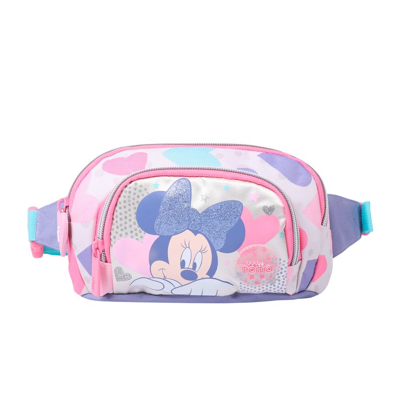 TOTTO - Canguro para Niña Minnie Blanco