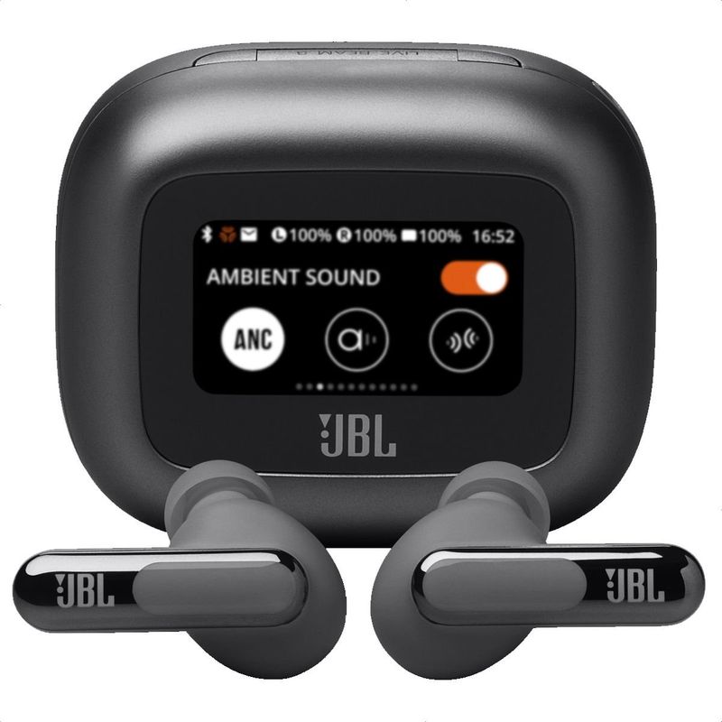 JBL - Auriculares Tws Bluetooth Jbl Live Beam 3 Anc Smart Case Blk