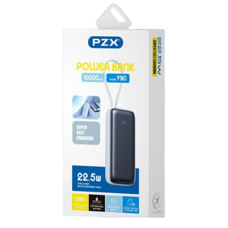 GENERICO - Power Bank 10000mah Carga Rápida 225w Pzx V90