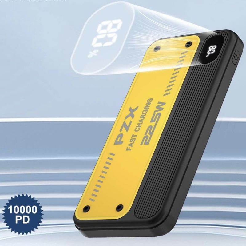 GENERICO - Power Bank 10000mah Carga Rápida 225w Indicador Carga V75