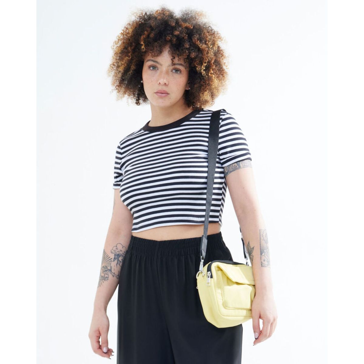 SEVEN SEVEN - Camiseta De Mujer  Color Negro Marca Seven Seven #28095626