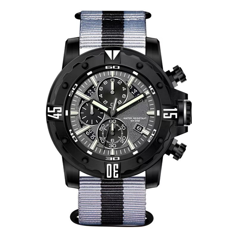 GFORCE - Reloj G-force H4054g Cronografo Funcional Nylon + Estuche