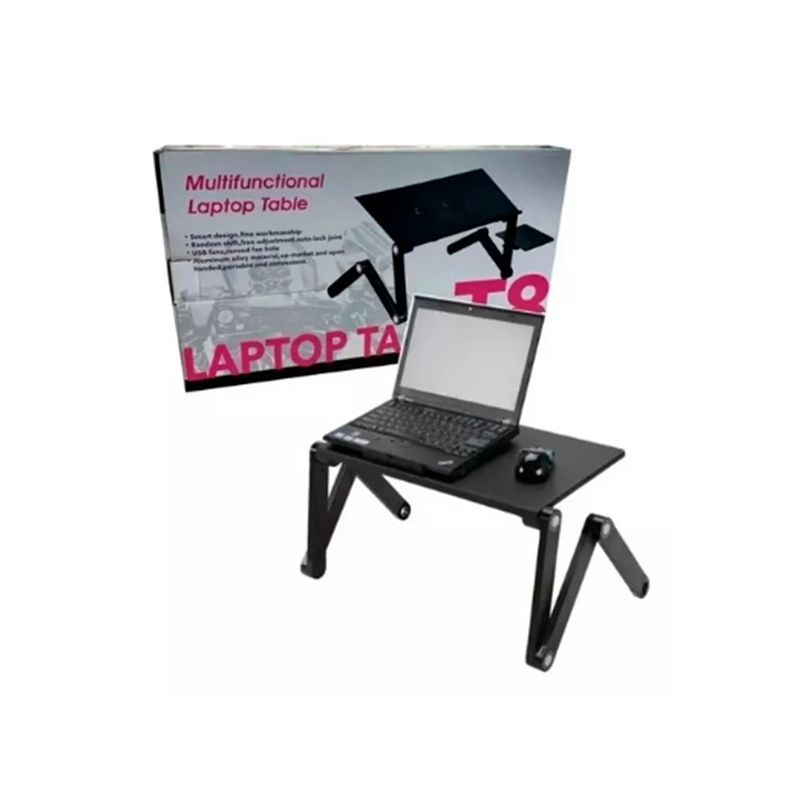 GENERICO - Mesa Ajustable Portátil Multiuso Laptop Table T8