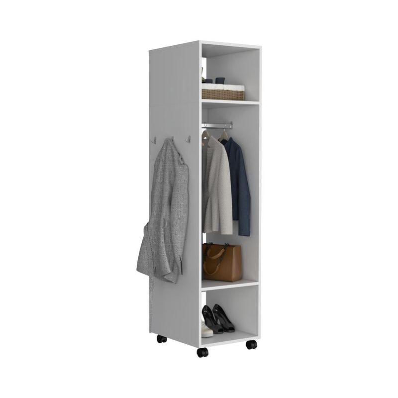 RTA DESIGN - Closet Cuter Blanco Kronospan con espejo lateral ZF