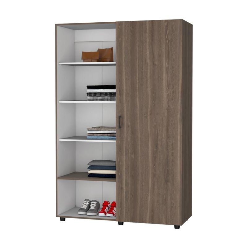 RTA DESIGN - Closet Eco Milan y Blanco Pequeño con amplios espacios para guardar ropa ZF