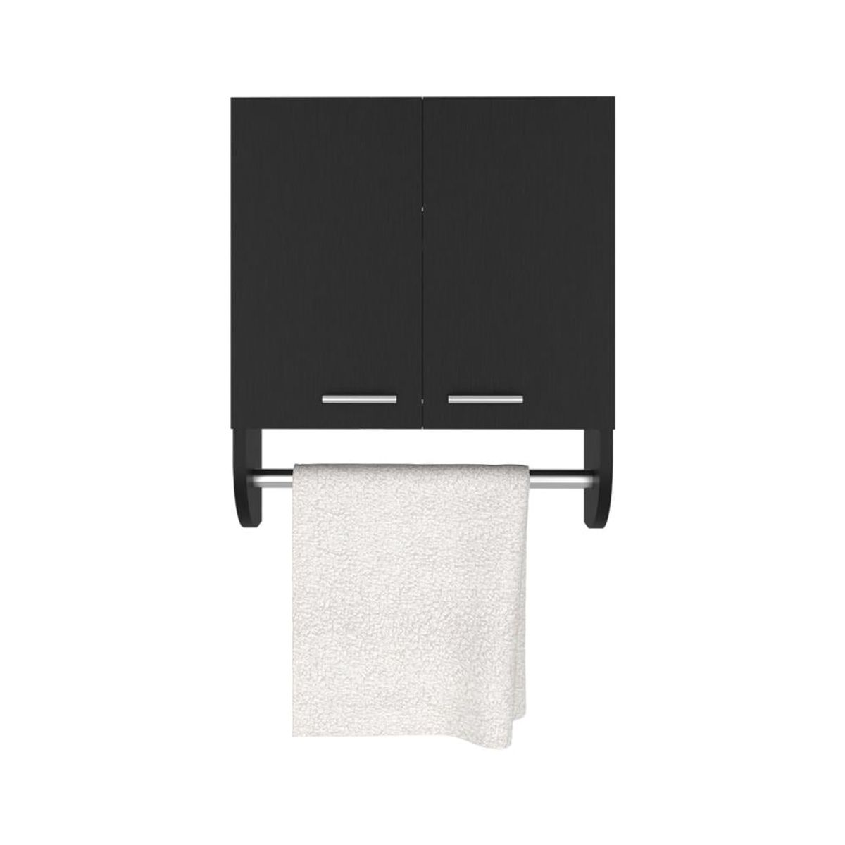 RTA - Gabinete de Baño Lupek Wengue con Tubo y Manija Metálicas ZF