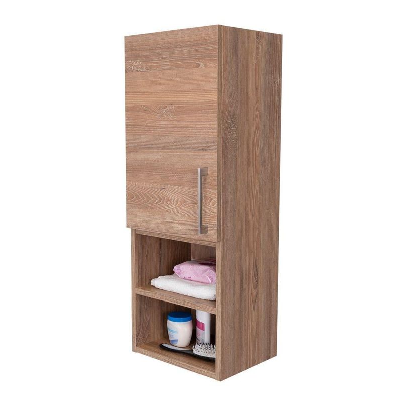 RTA - Gabinete de Baño Apolis Miel con Espacio Para Guardar Objetos de Aseo Personal
