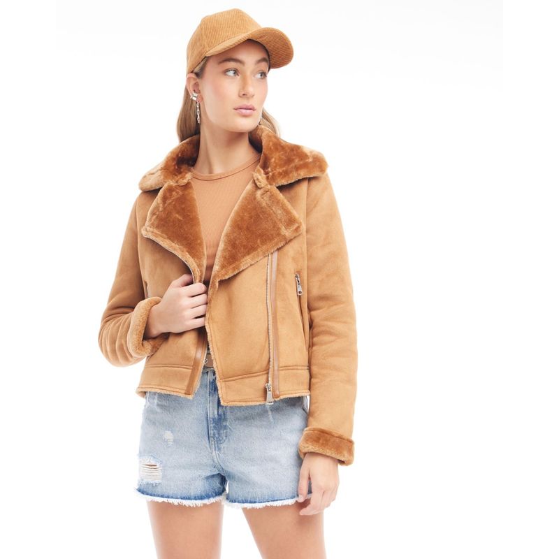 SEVEN SEVEN - Chaqueta Para Mujer  Color Camel Marca Seven Seven #28080861