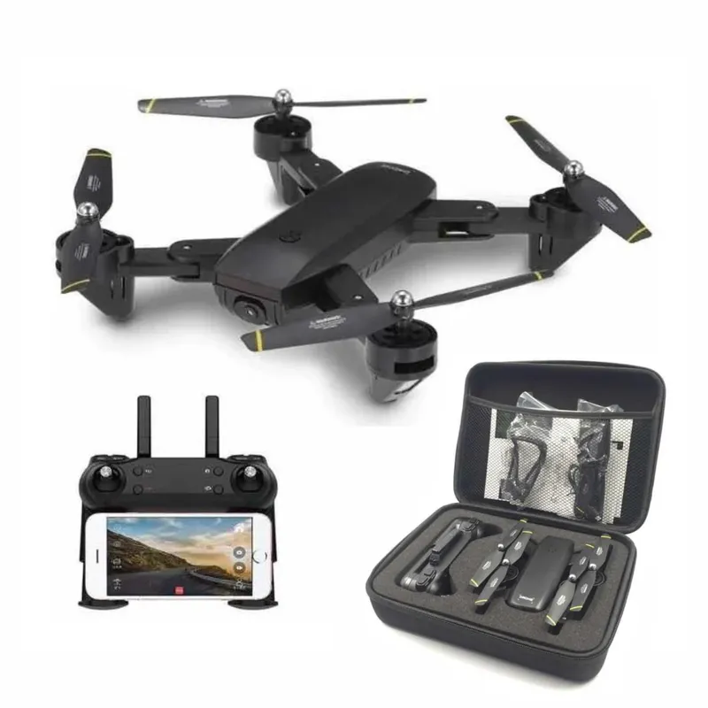 GENERICO - Drone Dm107s Plegable Con Wifi 2 Cámaras Y 2 Baterías