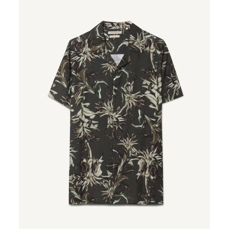SEVEN SEVEN - Camisa Para Hombre Manga Corta  Color Verde  Marca Seven Seven #45011873