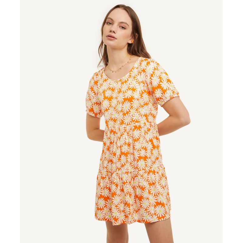SEVEN SEVEN - Vestido Para Mujer Manga Corta Color Naranja Marca Seven Seven #28171088