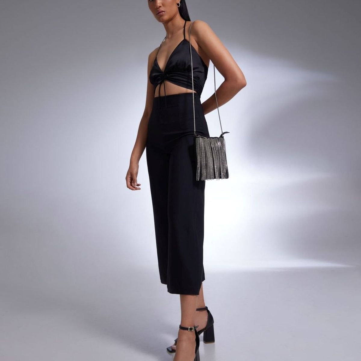 SEVEN SEVEN - Blusa Para Mujer Manga Sisa Color Negro Marca Seven Seven #28123728