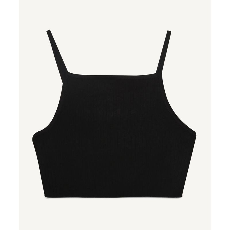 SEVEN SEVEN - Camiseta Para Mujer Manga Sisa Color Negro Marca Seven Seven #28095092