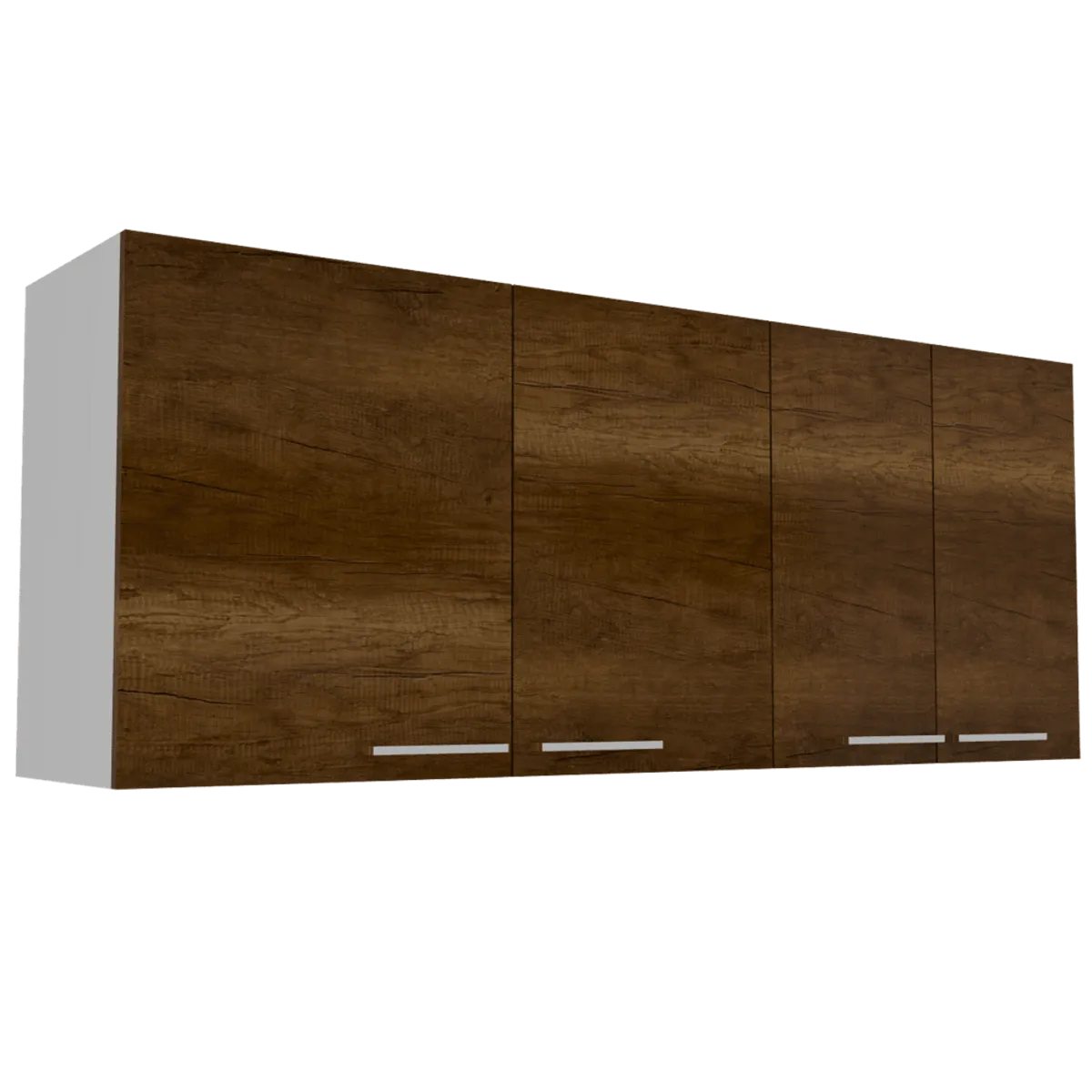 RTA DESIGN - Gabinete Superior Ursa Blanco y Cobre con Múltiples Entrepaños Para Almacenamiento