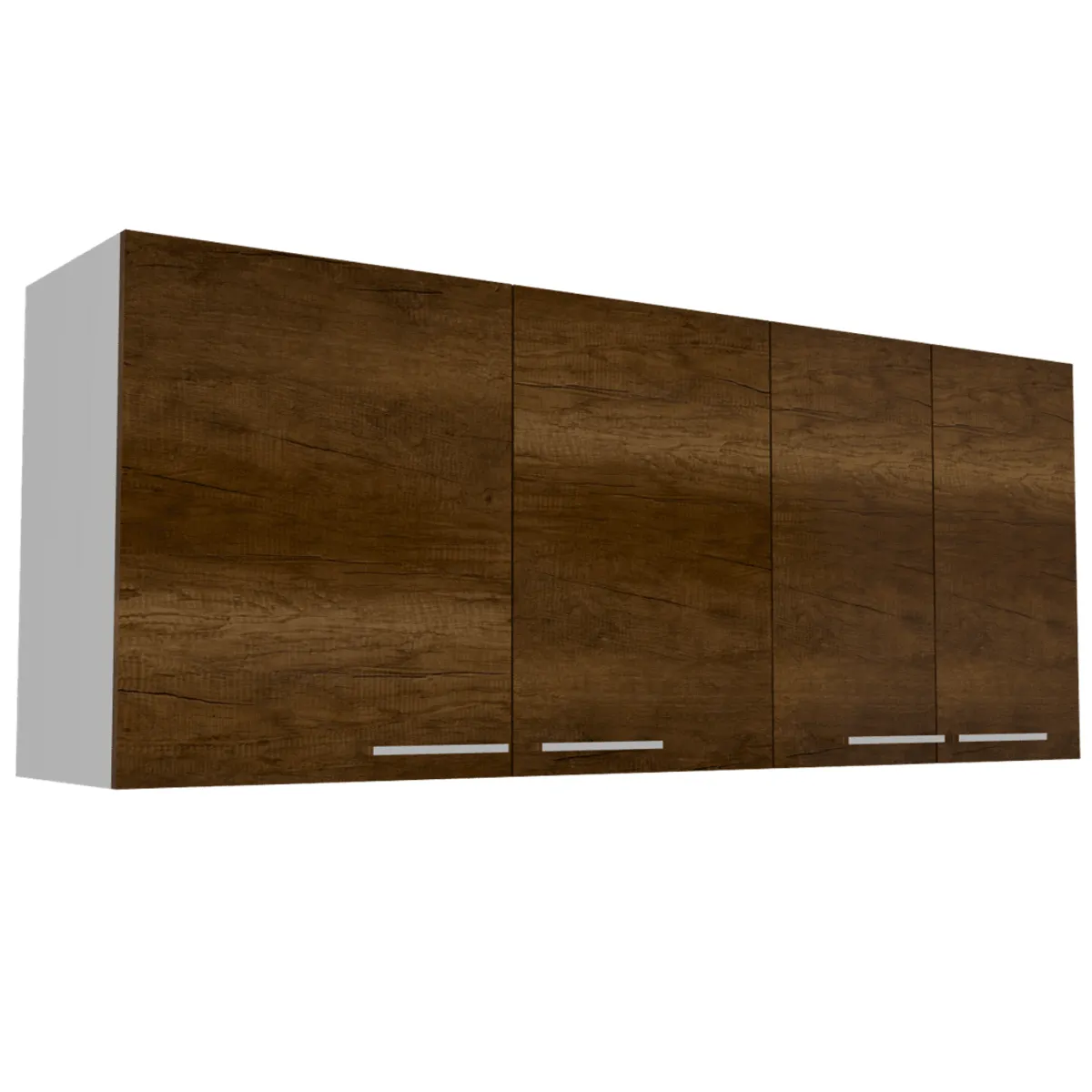 RTA DESIGN - Gabinete Superior Ursa Blanco y Cobre con Múltiples Entrepaños Para Almacenamiento