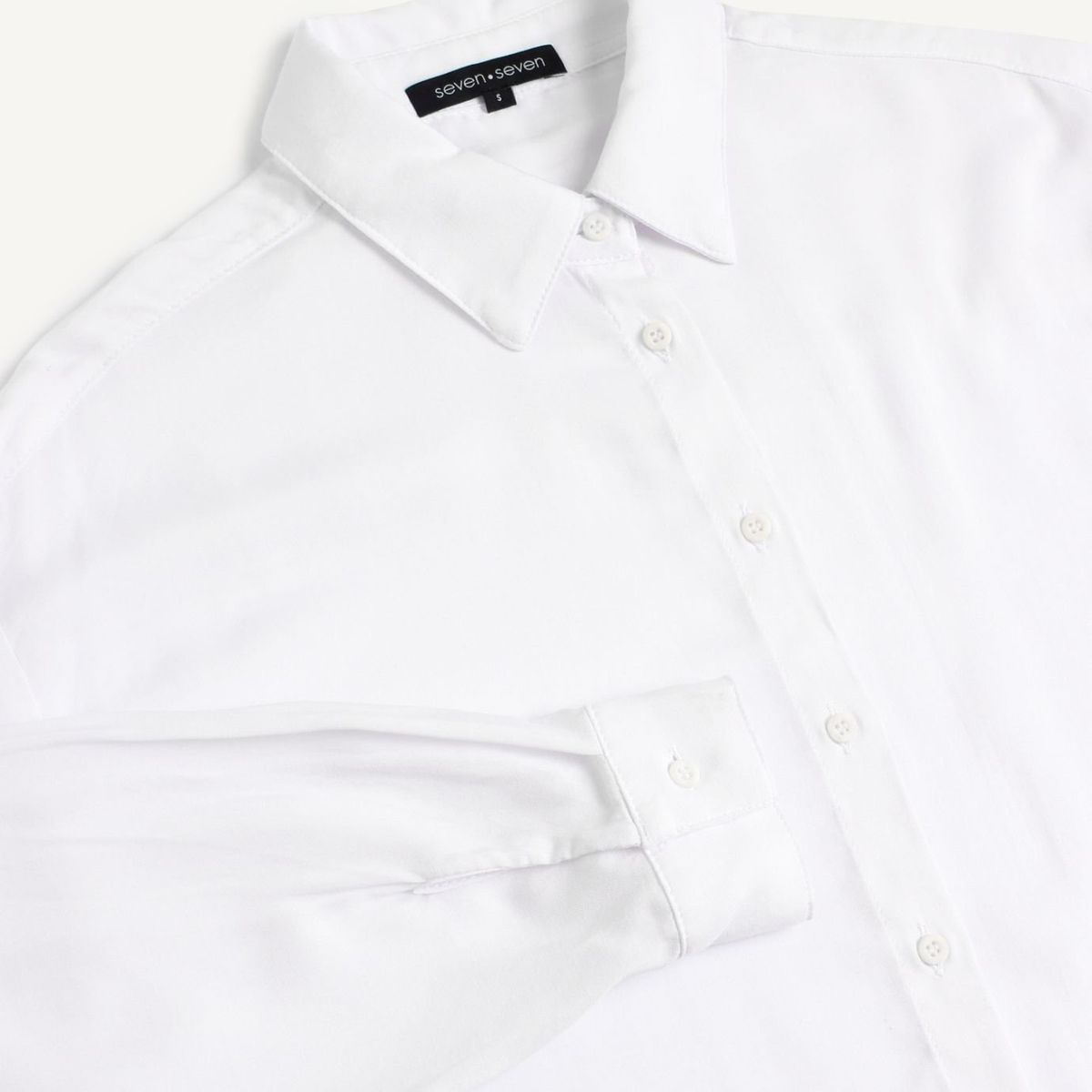 SEVEN SEVEN - Blusa Para Mujer Manga Larga Color Blanco Marca Seven Seven #28010019