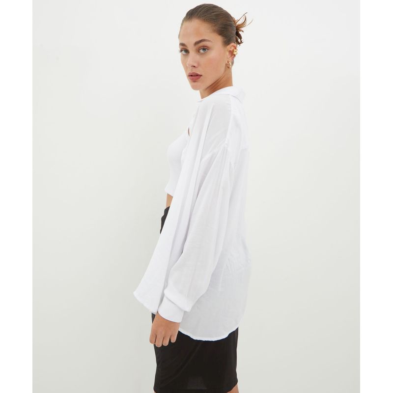 SEVEN SEVEN - Blusa Para Mujer Manga Larga Color Blanco Marca Seven Seven #28010019