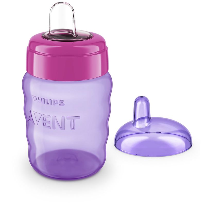 PHILIPS - Vaso Classic Antigoteo Rosado Philips 9 Oz Con Tapa