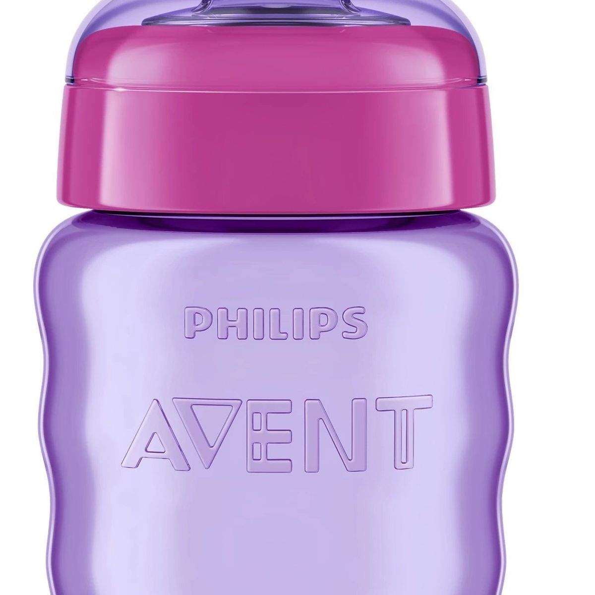 PHILIPS - Vaso Classic Antigoteo Rosado Philips 9 Oz Con Tapa