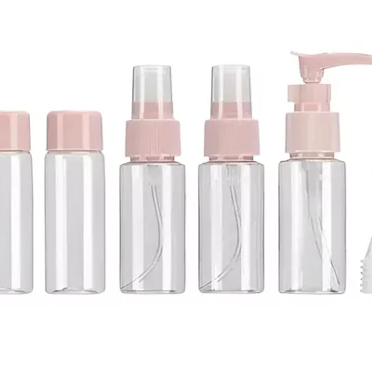 GENERICO - Kit Frascos Rellenables Almacenar Productos Belleza Viajes