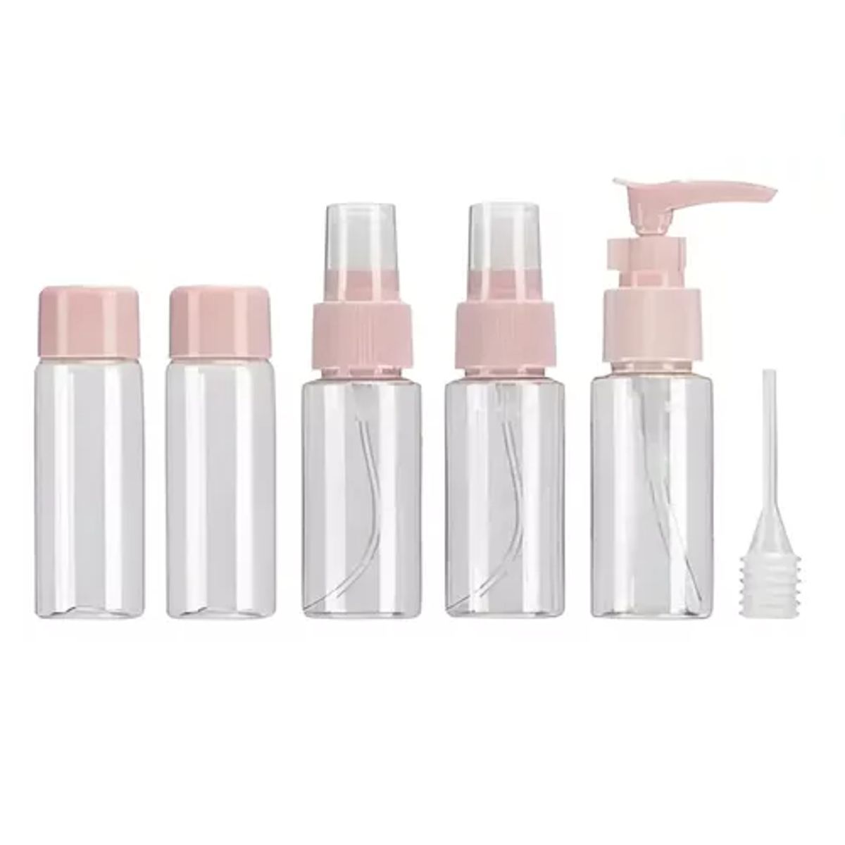 GENERICO - Kit Frascos Rellenables Almacenar Productos Belleza Viajes