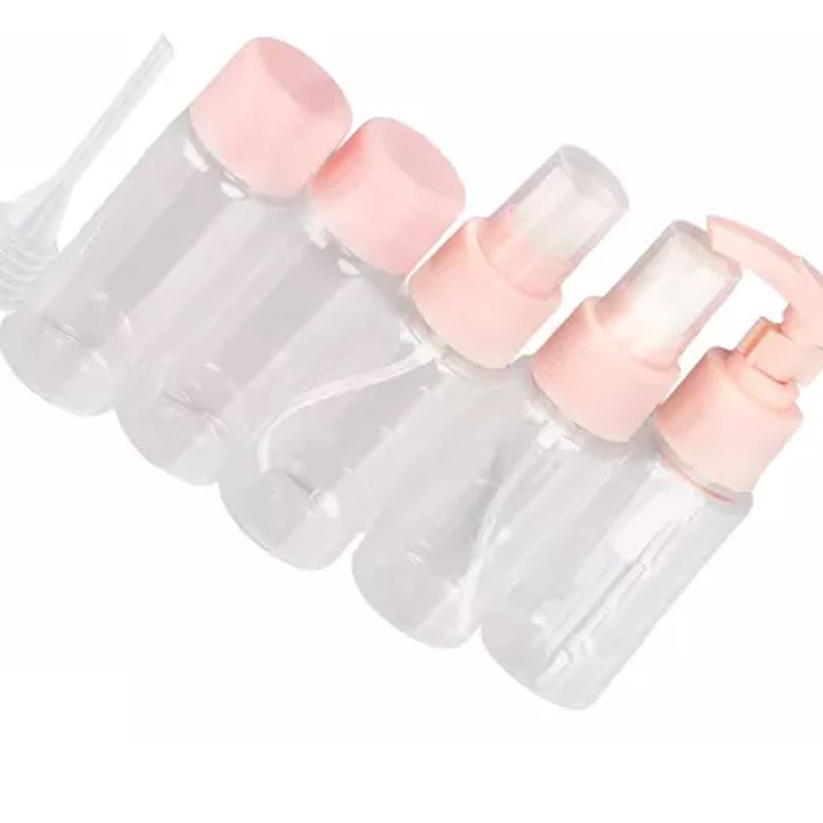 GENERICO - Kit Frascos Rellenables Almacenar Productos Belleza Viajes