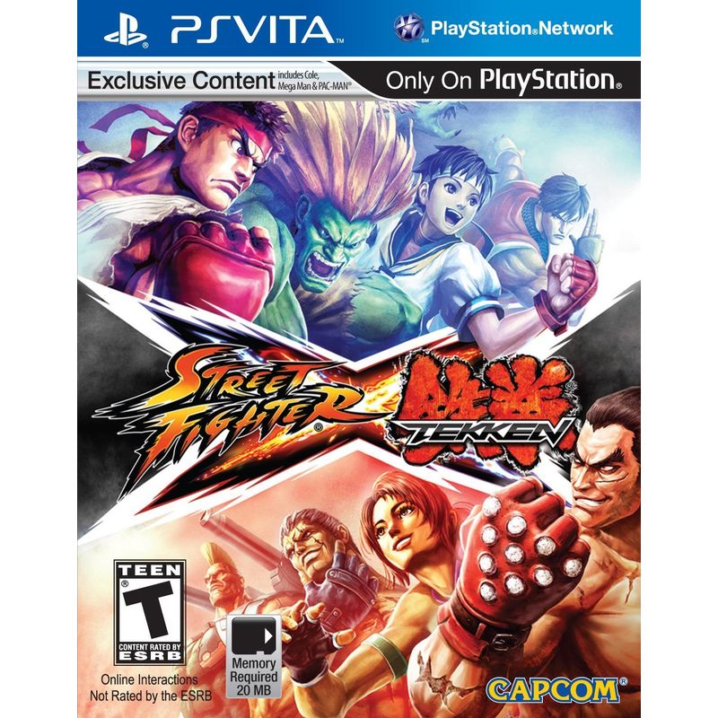 CAPCOM - Street fighter x tekken - playstation vita