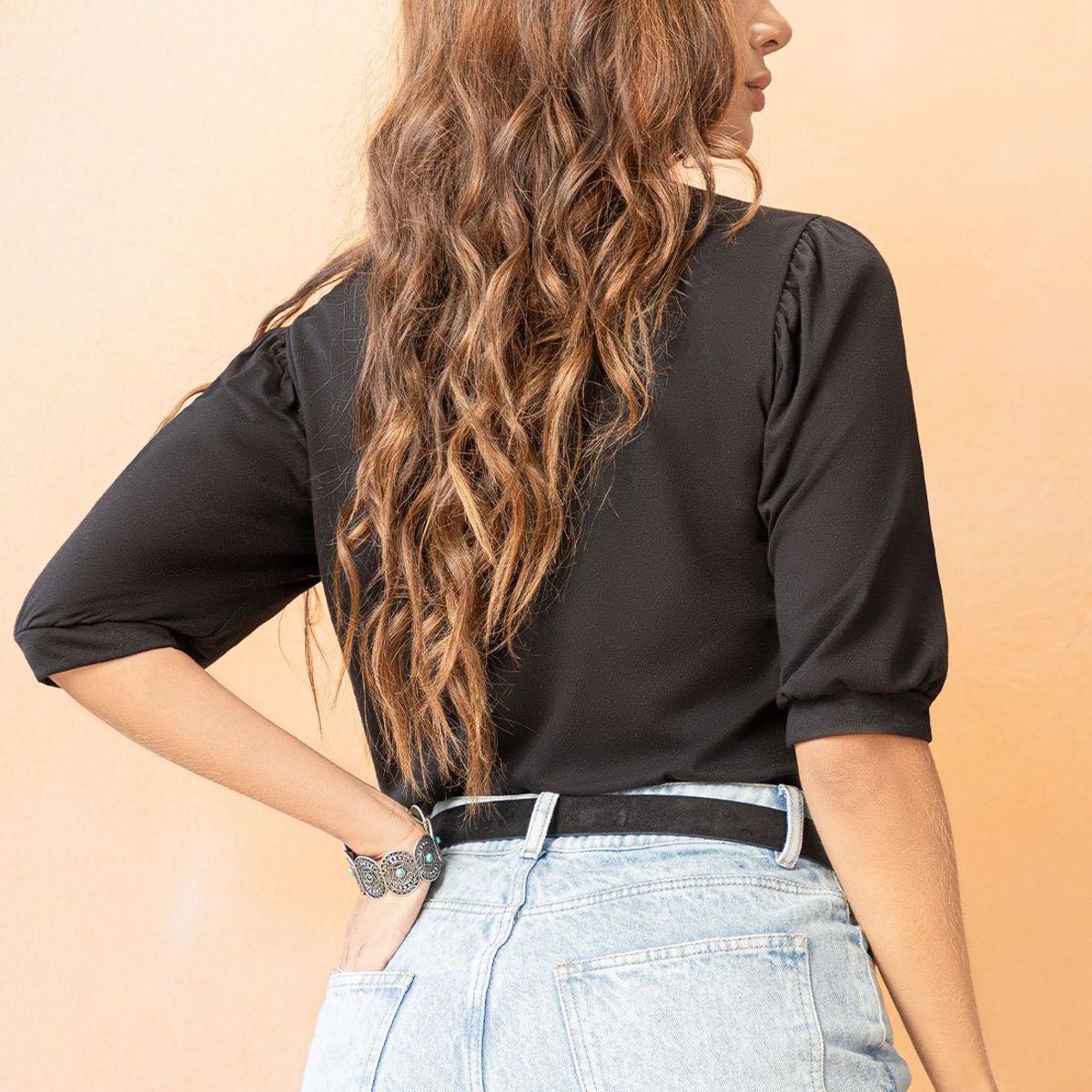 MARKETING PERSONAL - Blusa Mujer Negro Mp 106981