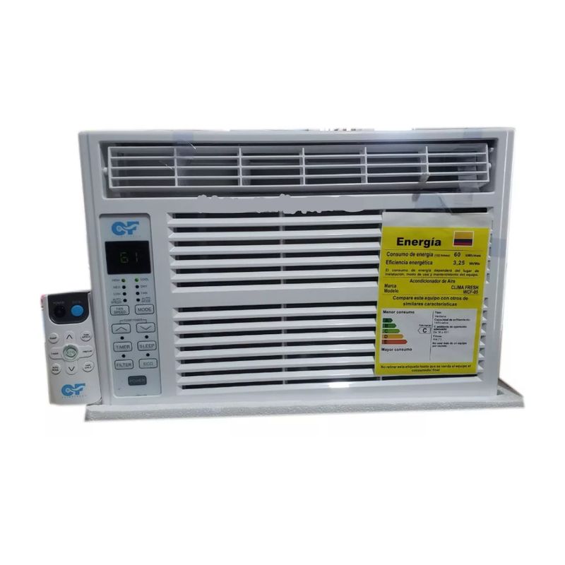 GENERICO - Aire Acondicionado De Ventana Marca Clima Fresh De 5000 Btu