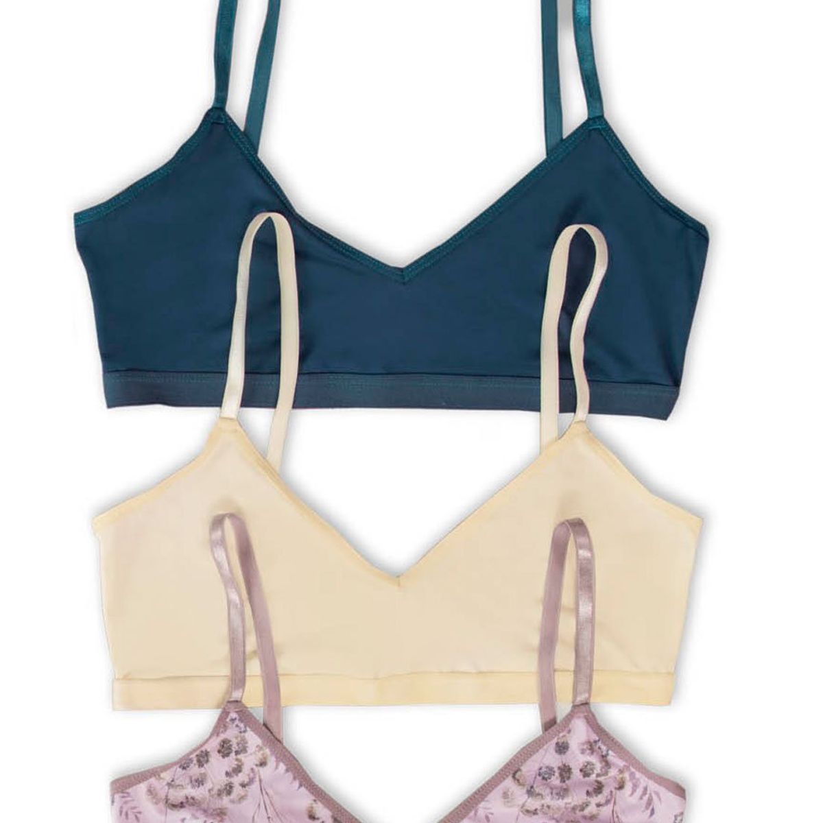 FORMAS INTIMAS - Top Paq X3 Mujer Multicolor Fi 32960