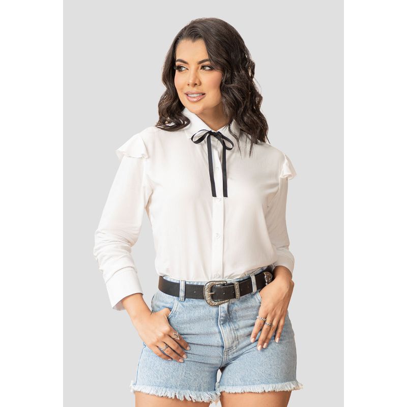 MARKETING PERSONAL - Camisa Mujer Crudo Mp 107483