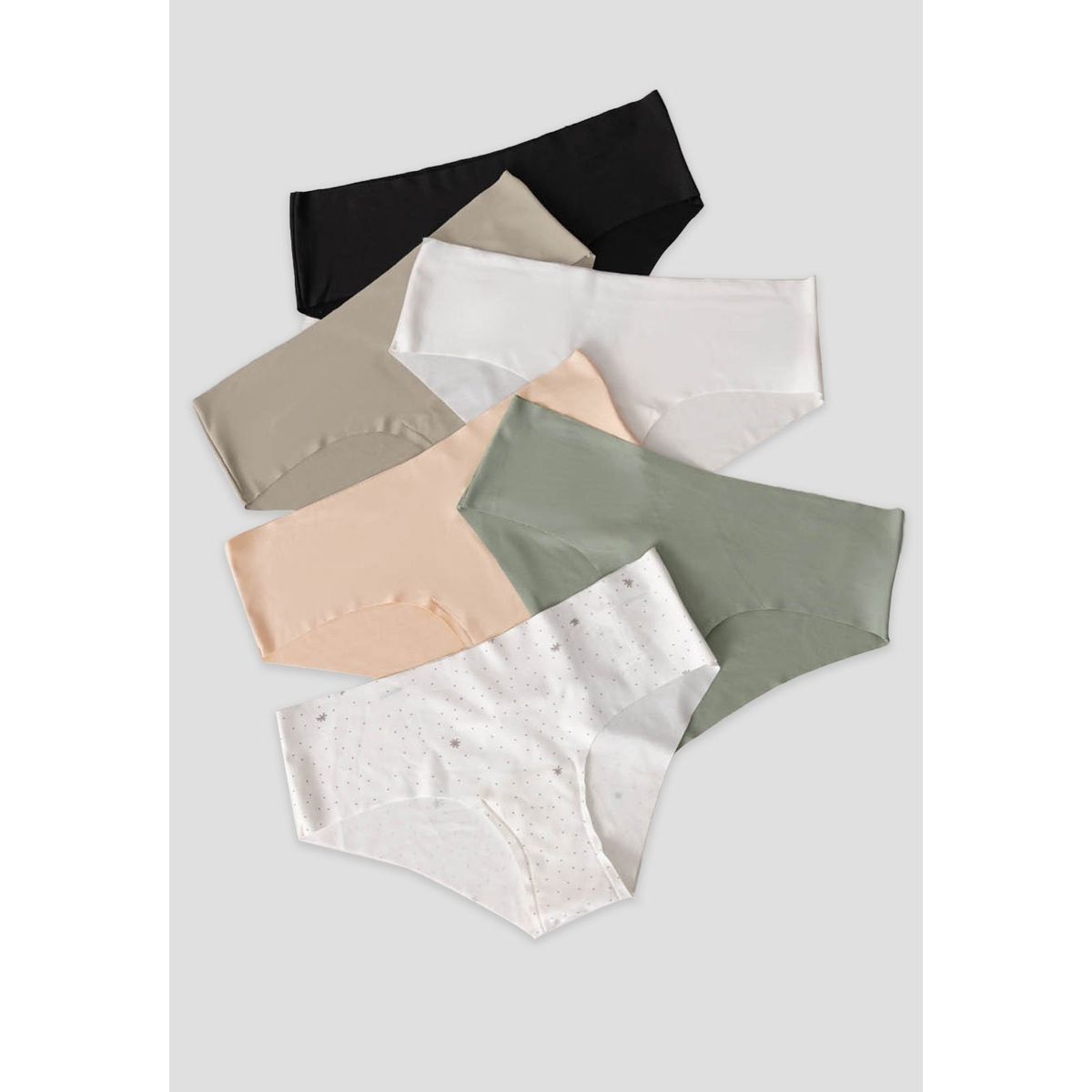 FORMAS INTIMAS - Cachetero Paq X6 Mujer Multicolor Fi 6335