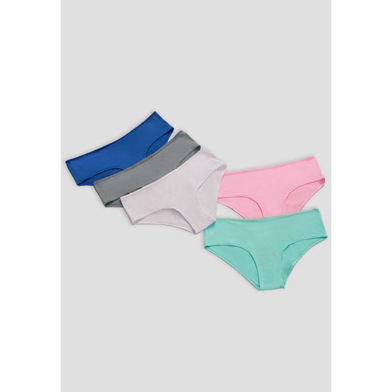 FORMAS INTIMAS - Cachetero Paq X5 Mujer Multicolor Fi 5408