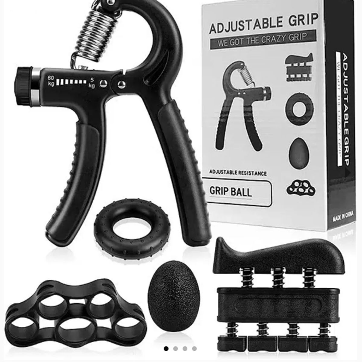 GENERICO - KIT EJERCITADOR HAND GRIP 388