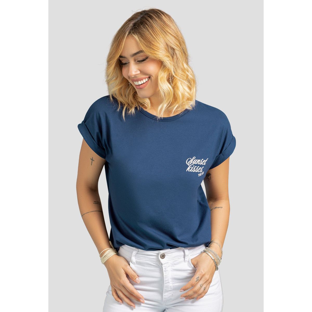 RUTTA - Camiseta Mujer Azul Profundo Rutta 107956