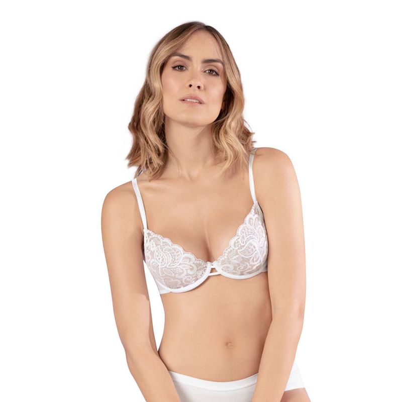 FORMAS INTIMAS - Bralette Mujer Blanco Fi 90727