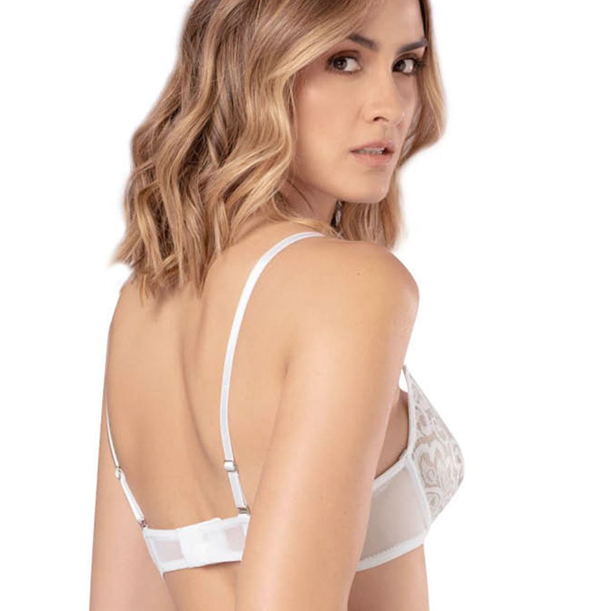 FORMAS INTIMAS - Bralette Mujer Blanco Fi 90727