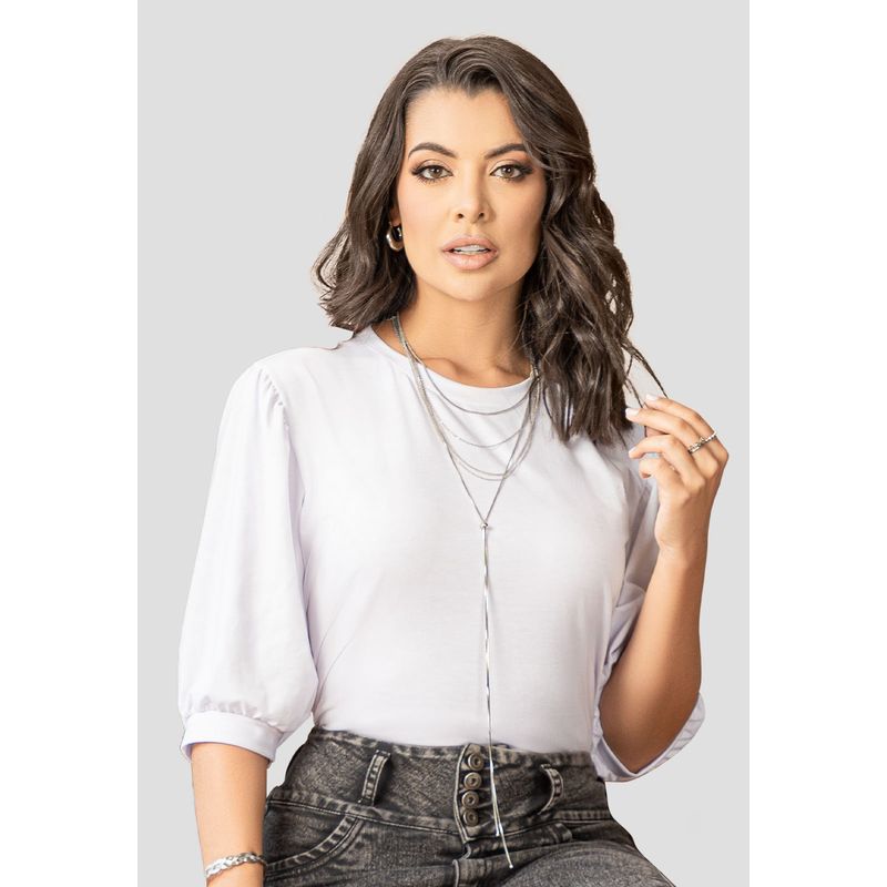 MARKETING PERSONAL - Blusa Mujer Blanco Mp 106981