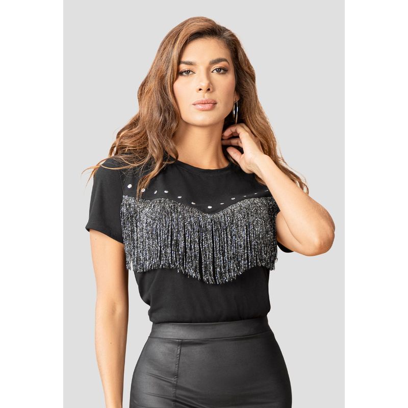 MARKETING PERSONAL - Blusa Mujer Negro Mp 107485