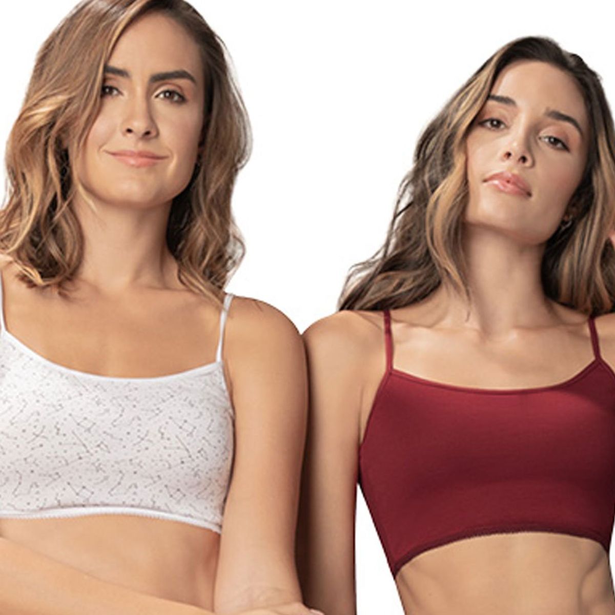 FORMAS INTIMAS - Top Paq X2 Mujer Multicolor Fi 84478