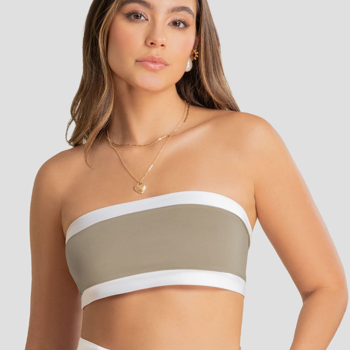 ATYPICAL - Crop Top Mujer Café Pardo Atypical 107879