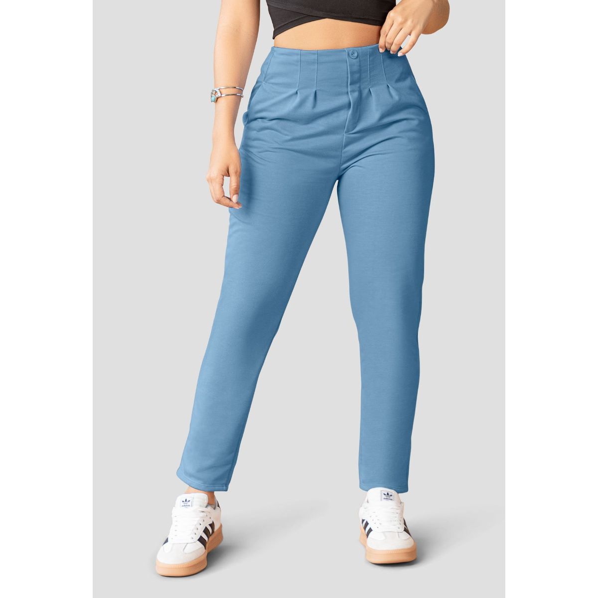 MARKETING PERSONAL - Pantalón Mujer Azul Indigo Mp 1785