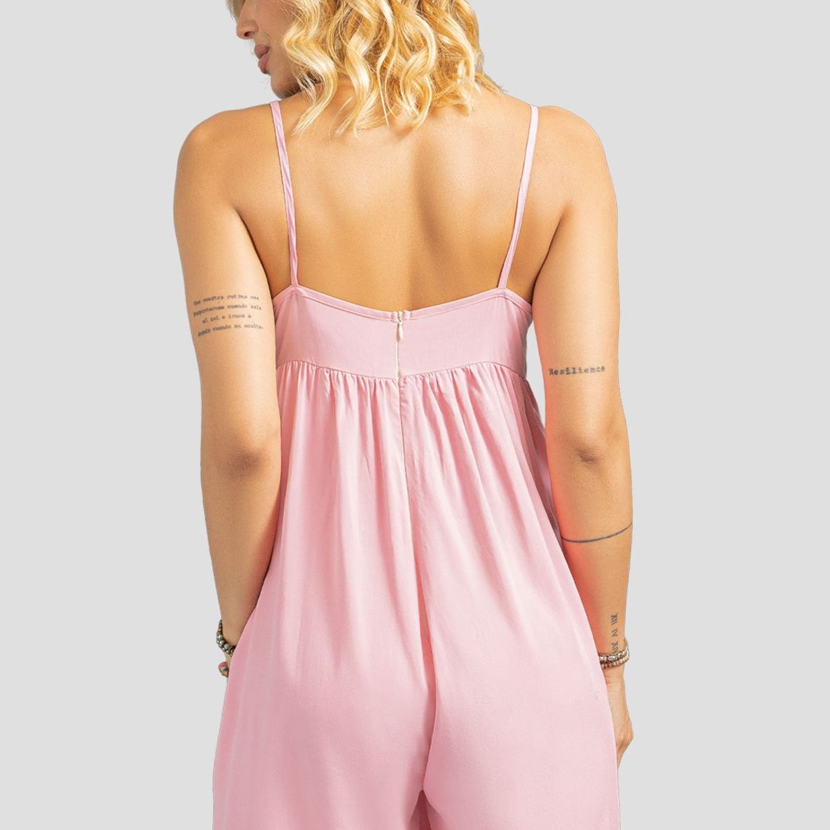 RUTTA - Enterizo Corto Mujer Rosa Polvo Rutta 107961