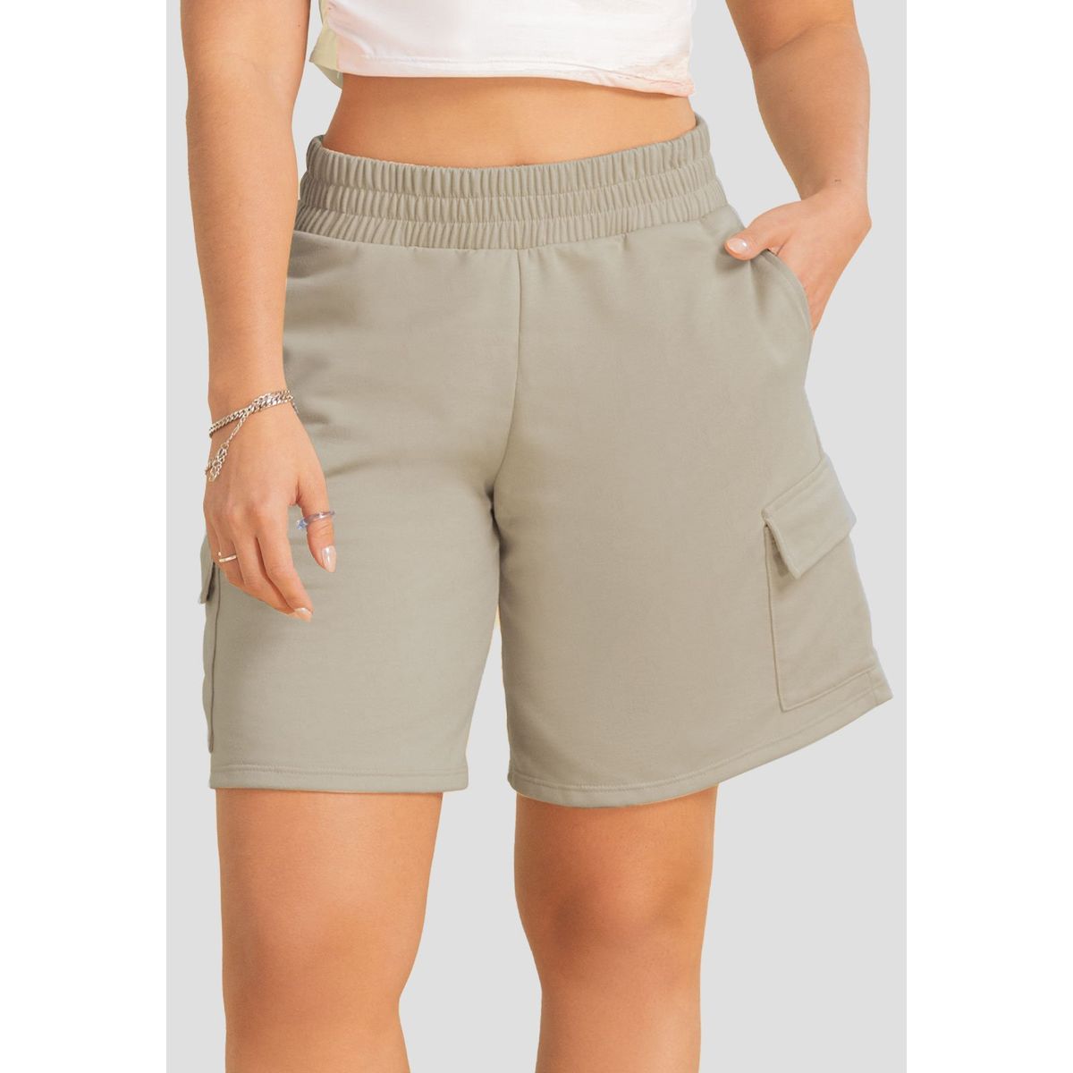 ATYPICAL - Bermuda Short Mujer Café Pardo Atypical 693