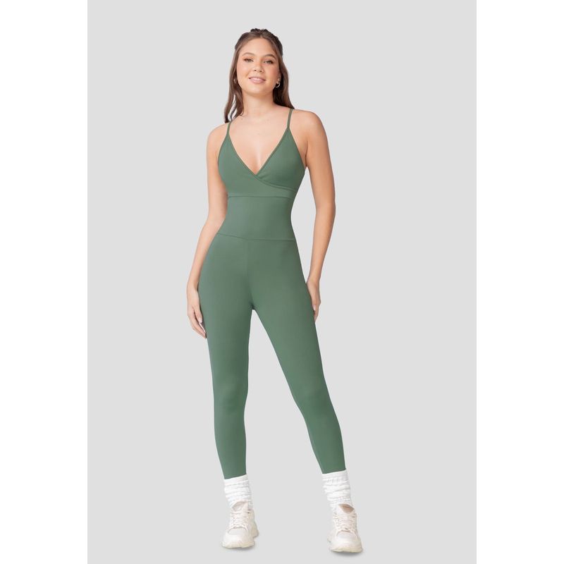 FORMAS INTIMAS - Enterizo Mujer Aceituna Fi 107439