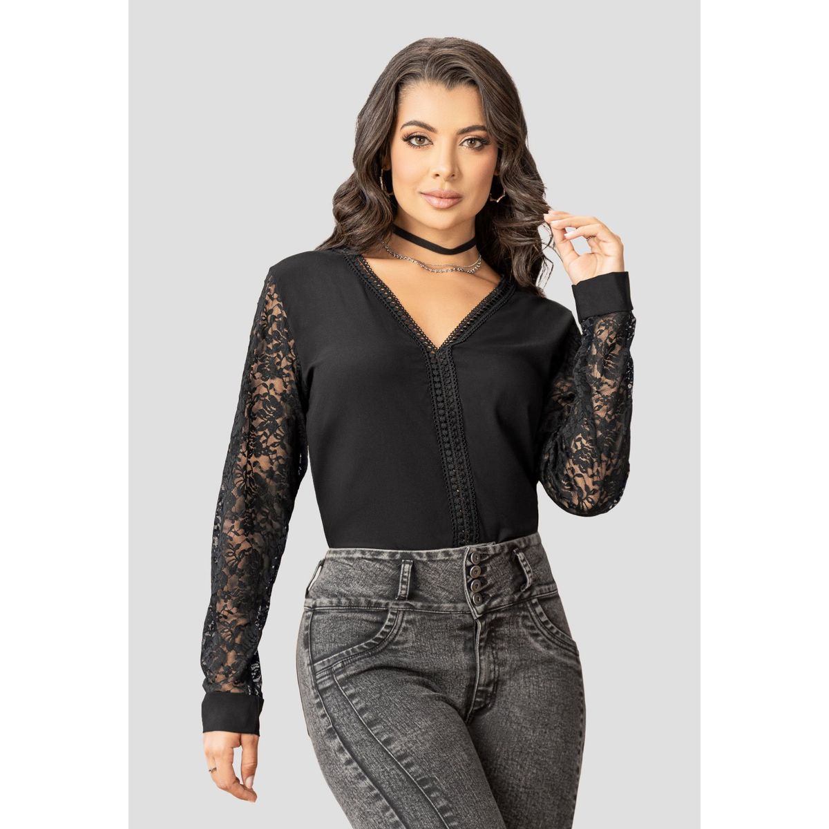 MARKETING PERSONAL - Blusa Mujer Negro Mp 106988