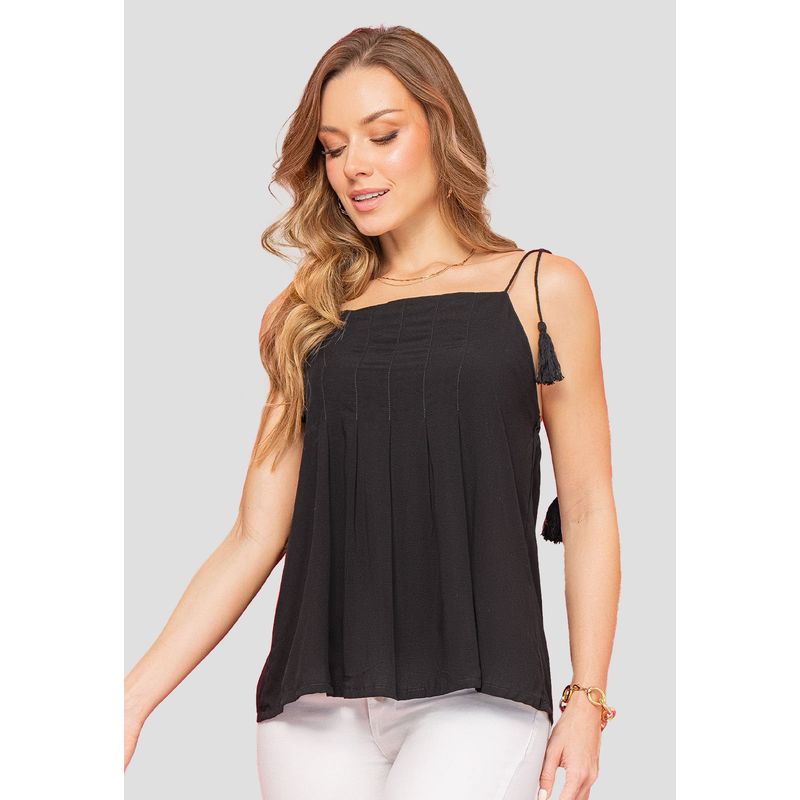 MARKETING PERSONAL - Blusa Mujer Negro Mp 107473