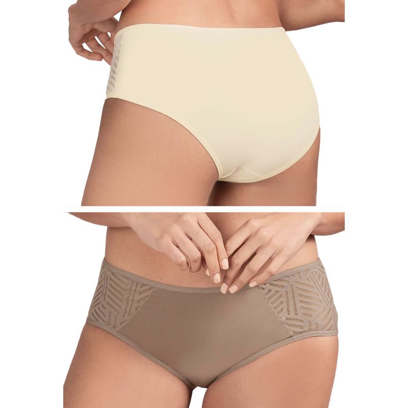 FORMAS INTIMAS - Cachetero Paq X2 Mujer Multicolor Fi 32959
