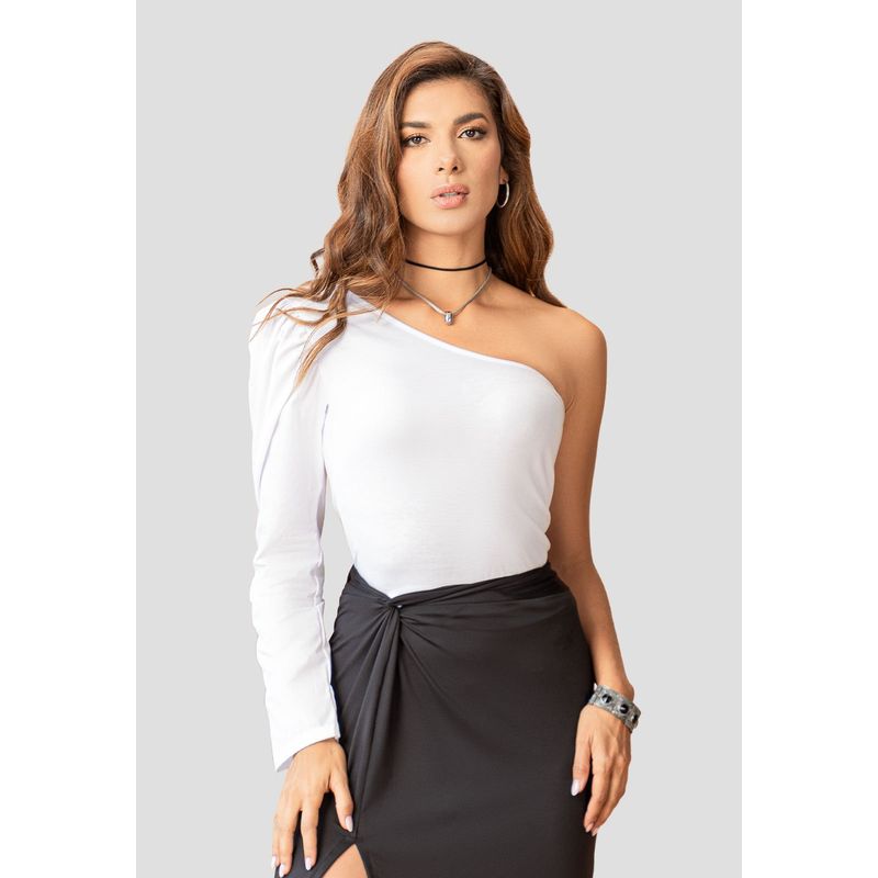 MARKETING PERSONAL - Blusa Mujer Blanco Mp 106983