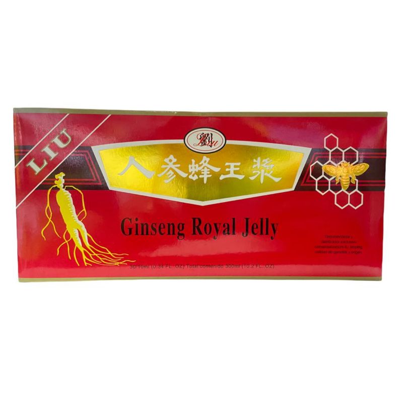 LIU FENPING - Ginseng royal jelly caja x30 ampollas bebibles liu fenping
